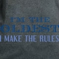 thumbnail image 3 of CafePress - I'm The Oldest Women's Dark T Shirt - Women's Traditional Fit Dark T-Shirt, 3 of 4