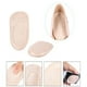 thumbnail image 3 of 2 pares de elevadores de gel para el talón de zapatos Cojín para aliviar los espolones óseos Inserciones medias autoadhesivas Copas para el talón Almohadillas para los pies Plantillas de soporte para, 3 of 4