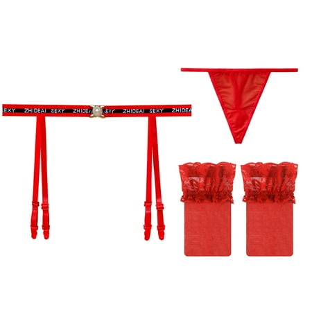 Fashion Women Panties Lingerie Women Underwear Thongs Lace Bikini Panties G String Thong Stretch Ladie Garter Belt Underwear Thong