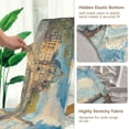 thumbnail image 4 of BZSMCE Chairs Slipcovers Dining Chair Covers The Tower and Bridge Art Painting Creative Pattern, 4 of 7
