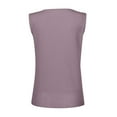 thumbnail image 5 of Women Rib Tank Top Button Down Vest Trendy Sleeveless Knitwear Racerback Basic Tanks Camisole Summer, 5 of 5