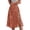 A-Orange371, variant on XIAOCHA High-Waisted Floral Slit Skirt for women Casual Everyday Flared A-Line Midi Skirt
