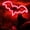 Red, variant on 1pc, Halloween Neon Bat Decoration, USB Or Battery Powered - Dual Power Supply, Halloween Party LED Lights, Room, Game Room, Bedroom Atmosphere Decoration (Without Battery)