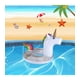 thumbnail image 5 of Flotador Inflable para Alberca The Baby Shop TY357338 Unicornio 68 cm Blanco -, 5 of 5