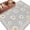 Gray, variant on Sky Blue Daisy Flower Washable Small Entryway Area Rugs 2'x3', Farmhouse Floral Summer Country Low Pile Throw Rug Non-Slip Sturdy Edge Binding Carpet for Front Door Floor Room Entry