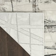 thumbnail image 5 of Nourison Desire Abstract Grey Silver 3'11" x 5'11" Area Rug, (4x6), 5 of 9
