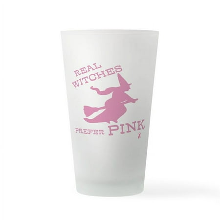 

CafePress - Pink Witch - Pint Glass Drinking Glass 16 oz. CafePress