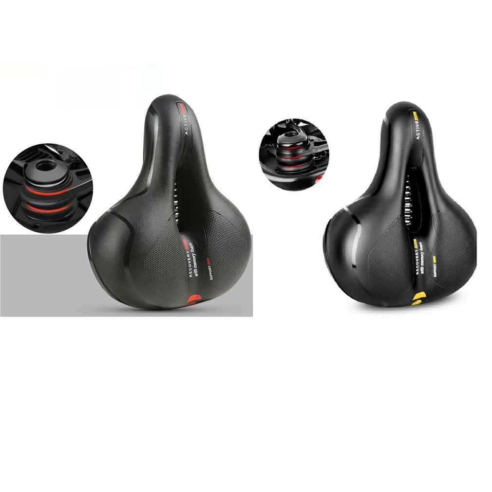 Details about   Wheel Up Bike Seat Hollow Soft Gel Cycling Saddle Reflective Moutain Road Seat 