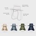 thumbnail image 3 of Visland Fishing Hat for Men & Women Outdoor UV Sun Wide Brim Hat with Face Cover & Neck Flap Detachable Anti scratch, 3 of 8