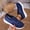 Dark Blue Wedge Shoes for Women, variant on CYMMPU Women's Breathable Knit Slip On Walking Sneakers, Lightweight Low Top Casual Daily Shoes Pink 40