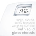 thumbnail image 3 of Báscula digital de baño Beurer PS25 para medir el peso corporal: capacidad de 181 kg, autocalibración, pantalla retroiluminada XL, vidrio, precisión y exactitud., 3 of 5