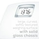 thumbnail image 3 of Báscula digital de baño Beurer PS25 para medir el peso corporal: capacidad de 181 kg, autocalibración, pantalla retroiluminada XL, vidrio, precisión y exactitud., 3 of 5