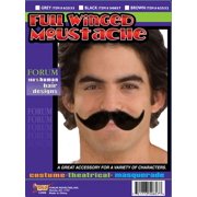 Full Winged Moustache-black