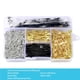 thumbnail image 4 of Juego De Alfileres De Seguridad De Color Dorado, Plateado Y Negro, Alfileres De Seguridad De Alta En Caja Transparente Para Joyería, Ropa, Bolsas Artesanales 500 Uds., 4 of 7