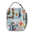 thumbnail image 3 of Cartoon Lunch Bag Zootopia Insulated Lunch Box Leakproof Cooler Food Lunch Containers for Work Travel and Picnic, 3 of 8