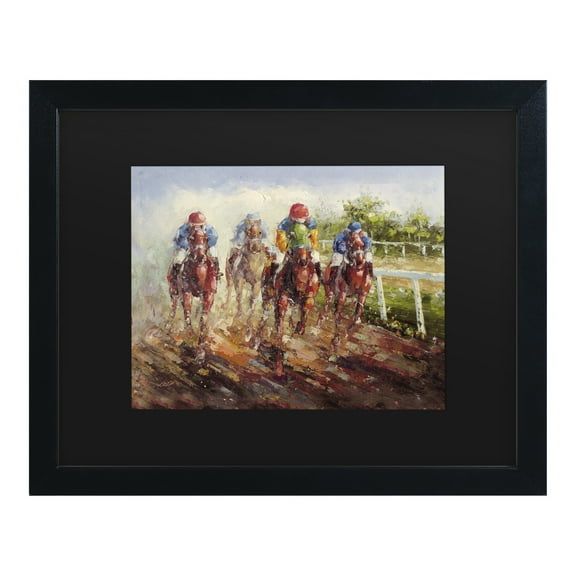 Trademark Fine Art 'Kentucky Derby' Canvas Art by Masters Fine Art