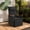 Black, variant on Spaco Patio Rattan 360° Swivel Recliner Chair, Recliner Chair with Adjustable Backrest and Footrest for Patio, Garden, Backyard, Red