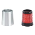 thumbnail image 1 of 20 Pcs Golf Tip Ferrules Rings for Golf Wood Ferrule .335 Driver Fairway Wood,20 x Golf Ferrules,Red & Silver, 1 of 8