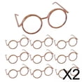 thumbnail image 1 of 2x10 Piezas De Gafas Para Muñecas Pequeñas, Lindas Figuras, Gafas Para Muñecas Para Mascotas, Muñecas De Cosplay, 1 of 8