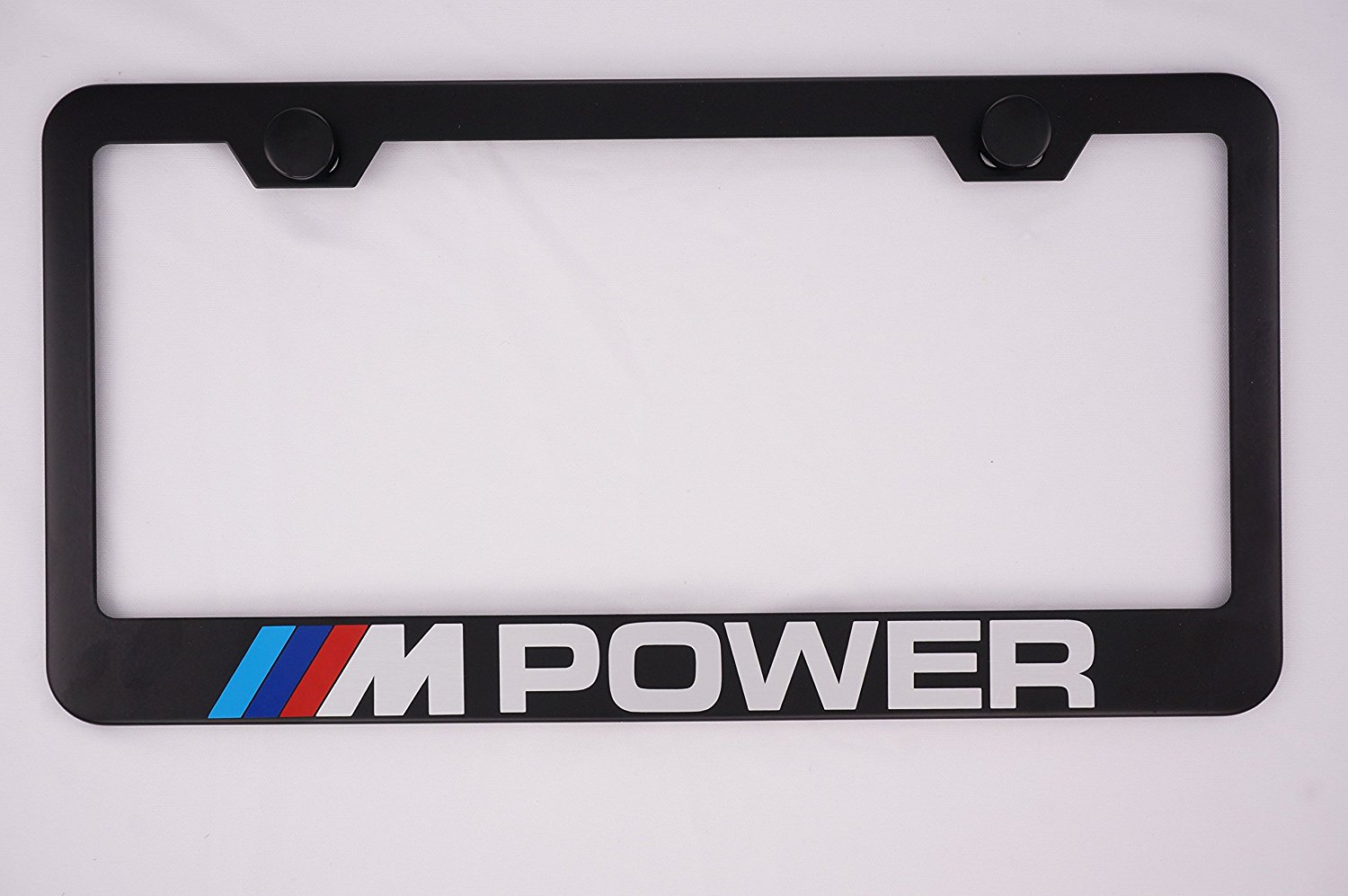 BMW M Power Performance Plastic Frame for Euro License Plate