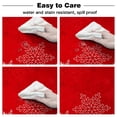thumbnail image 5 of Easter Bunny Eggs Flowers Round Tablecloth Waterproof Wedding Banquet Table Cover Dining Decorative Tablecloth, 5 of 6