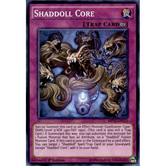 YuGiOh 2015 Mega-Tin Mega Pack Super Rare Shaddoll Core MP15-EN115