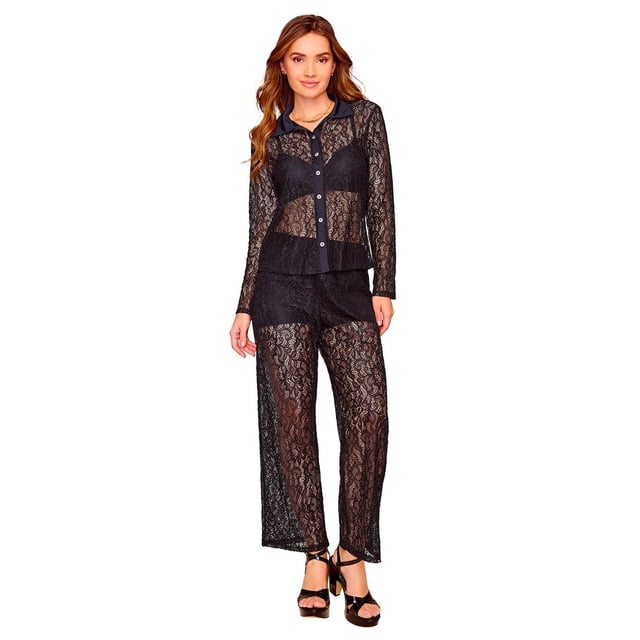 Conjunto Ilusión 83080 Negro Ilusión