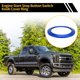 thumbnail image 3 of Unique Bargains 1 Pc Anillo de cubierta del interruptor de botón de inicio y parada del motor para Ford F-150 2016-2021 Decoración de anillo de arranque de llave de encendido Aleación de aluminio azul, 3 of 6