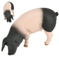 thumbnail image 4 of Figura de cerdo de Animal de granja, modelo educativo cognitivo, decoración de juguete para niños, ornamento 127-1138, 4 of 9