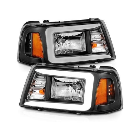 Headlight Set - Compatible with 2001 - 2011 Ford Ranger 2002 2003 2004 2005 2006 2007 2008 2009 2010