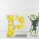 thumbnail image 1 of Flower Night Light Flower Letter Resin Home Decoration Gift, 1 of 3