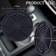 thumbnail image 2 of 2-Piece Car Cup Holder Coaster, Universal Non-Slip Insert Pad, 2 of 5
