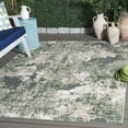 thumbnail image 2 of SAFAVIEH Cabana Selma Distressed Indoor/Outdoor Area Rug, Green/Ivory, 5'3" x 7'6", 2 of 13