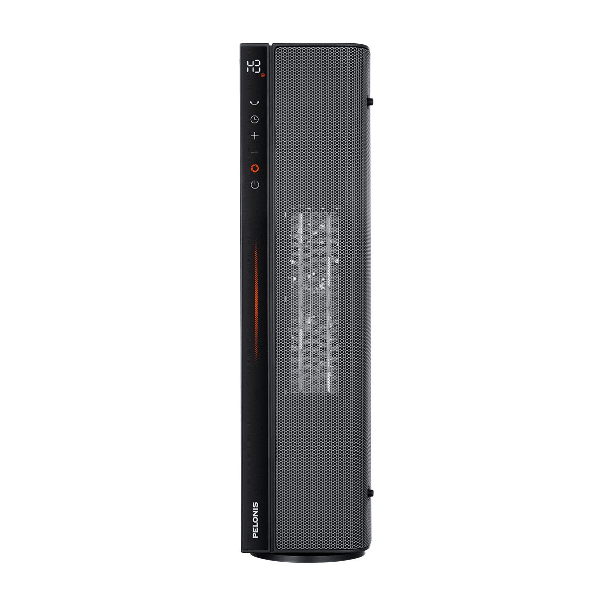 Pelonis 1500W Vertical and Horizontal Ceramic Tower Space Heater with Electric Remote Control, Black