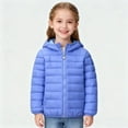 thumbnail image 6 of EnJoCho Children Boys Girls Lightweight Down Jackets Fall Winter Warm Coats Zip Up Hooded Quilted Puffer Outerwear Jacket, 6 of 9