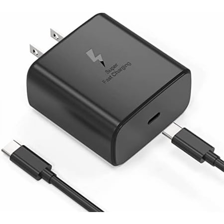 45W USB-C Android Phone Fast Charger Block + 6ft C Cable, Compatible with Samsung Galaxy S26 S25 Series, S24 Ultra S23 S22 S21 S20 Note 10, Galaxy Tab