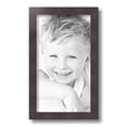 thumbnail image 2 of ArtToFrames 8x14" Sloped Dark Walnut Picture Frame, Brown Wood Poster Frame, with Regular Glass and 2 (FBPL-4820), 2 of 7