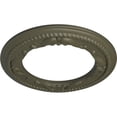 thumbnail image 3 of Ekena Millwork 12 1/4"OD x 7 1/2"ID x 7/8"P Roped Medway Ceiling Medallion (Fits Canopies up to 7 1/2"), Hand-Painted Witch Hazel, 3 of 6