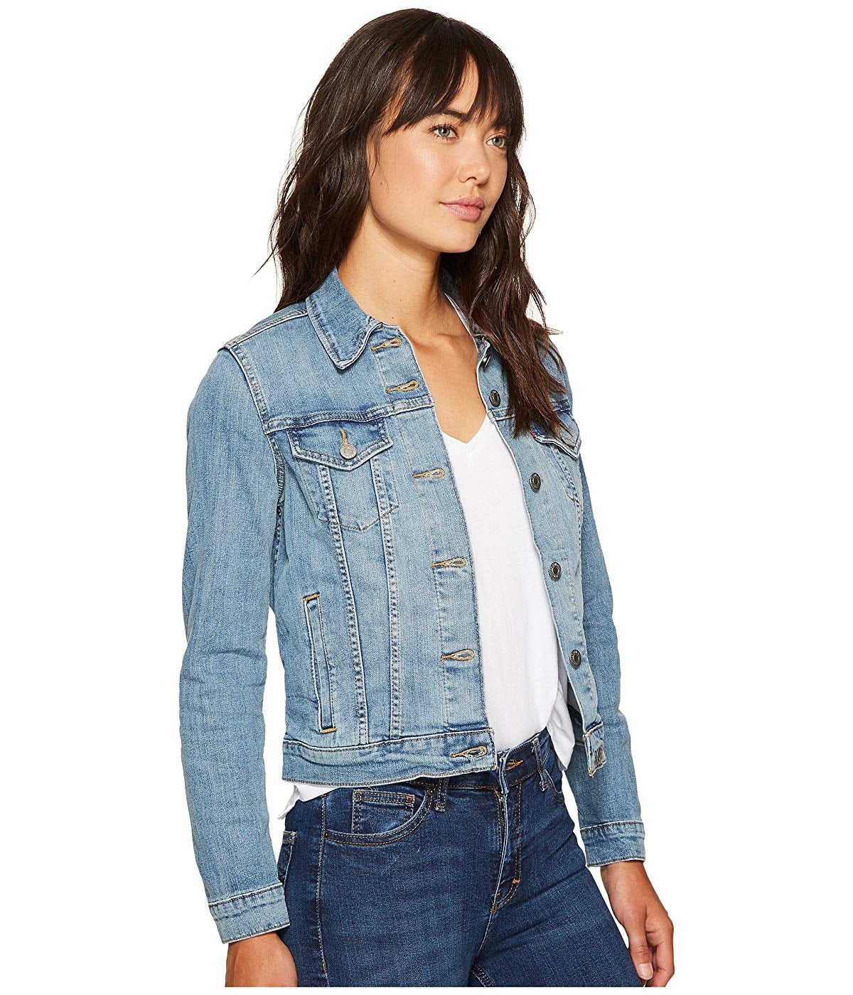 Levis denim jacket womens amazon hotsell