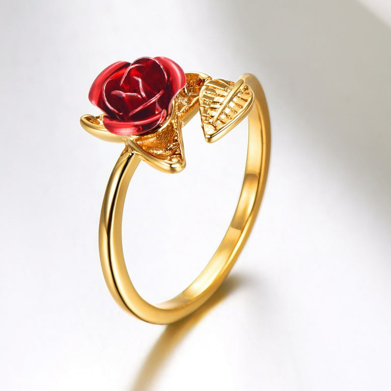 Stiptheid wasmiddel stel voor Clearance! Beautiful Rose Ring Adjustable for Women Fashion Silver Tone Rose  Gold Tone Crystals Birthstone Jewelry Gifts for Party/Anniversary  Day/Birthday Mother's Day Gift - Walmart.com