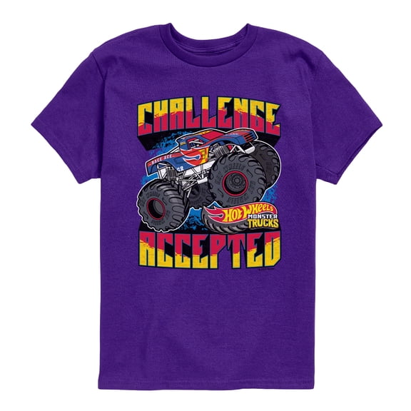 Hot Wheels - Challenge Accepted - Youth Boys Short Sleeve Graphic T-Shirt