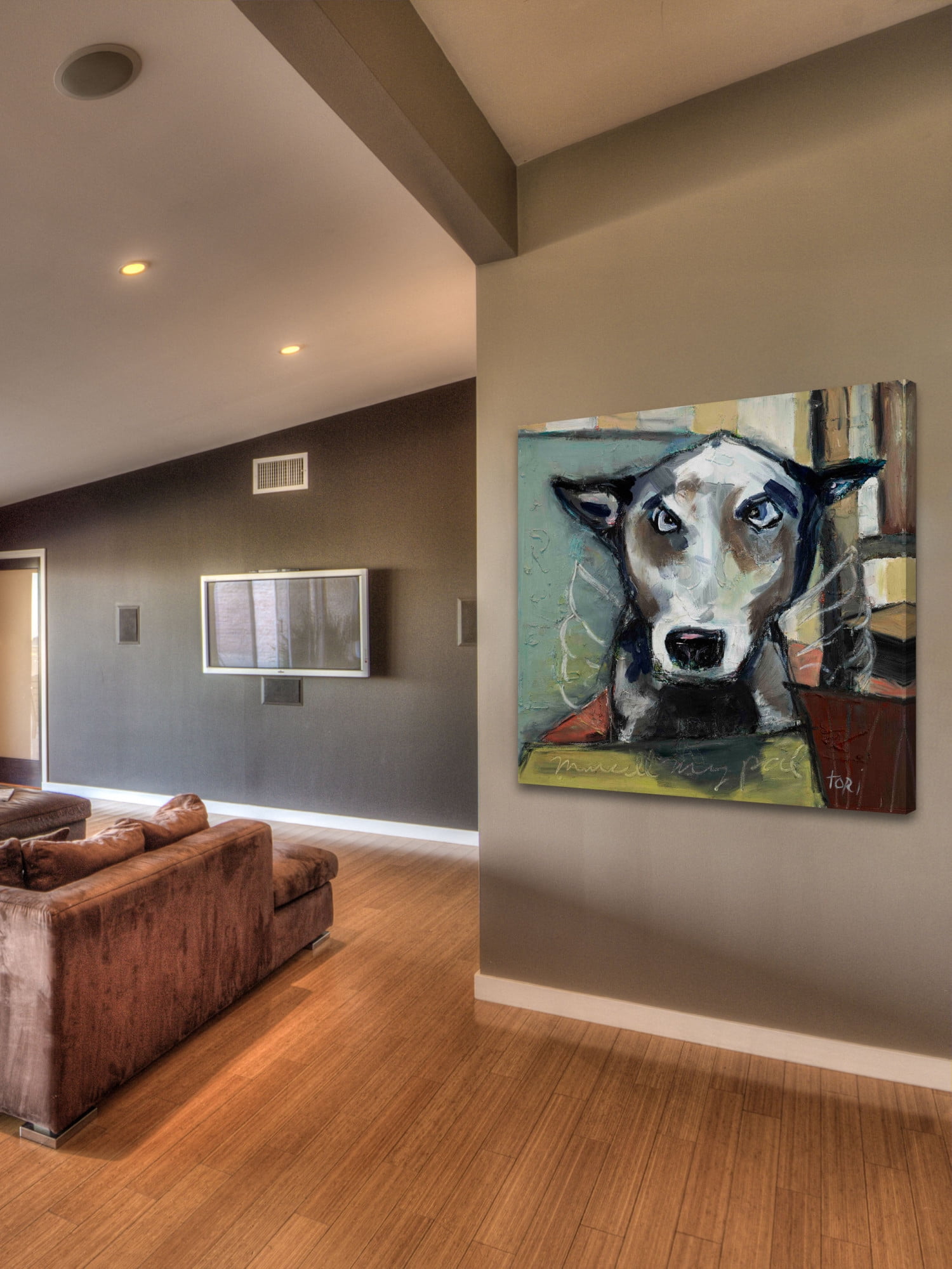 Marmont Hill "Marcel" by Tori Campisi Painting Print on Canvas