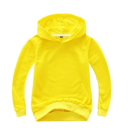 

Baby Boy Girl Pullover Hoodie Sweatshirts Long Sleeve Basic Solid Hooded Tops Casual Toddlers Shirts Sweatshirt