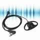 thumbnail image 5 of Auricular Con Gancho Para La Oreja, Botón PTT Sensible, Duradero Para Guardaespaldas Para Actividades De Seguridad Para áreas De Vigilancia Para Radios, 5 of 7