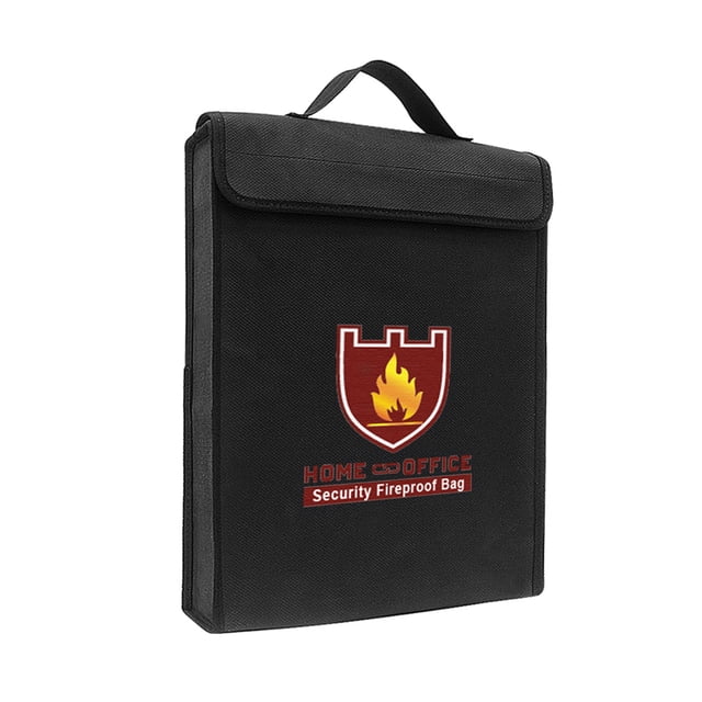 Archivo de documentos a prueba de fuego Dinero Bolsa de bolsa Tarjetas bancarias en efectiv Abody Bolsa de archivo