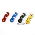 thumbnail image 3 of 10 Pcs Tent Rope Buckles Aluminium Alloy Wind Cord Rope Tensioner Fastener Guyline Cord Adjuster Tent Tensione, 3 of 9