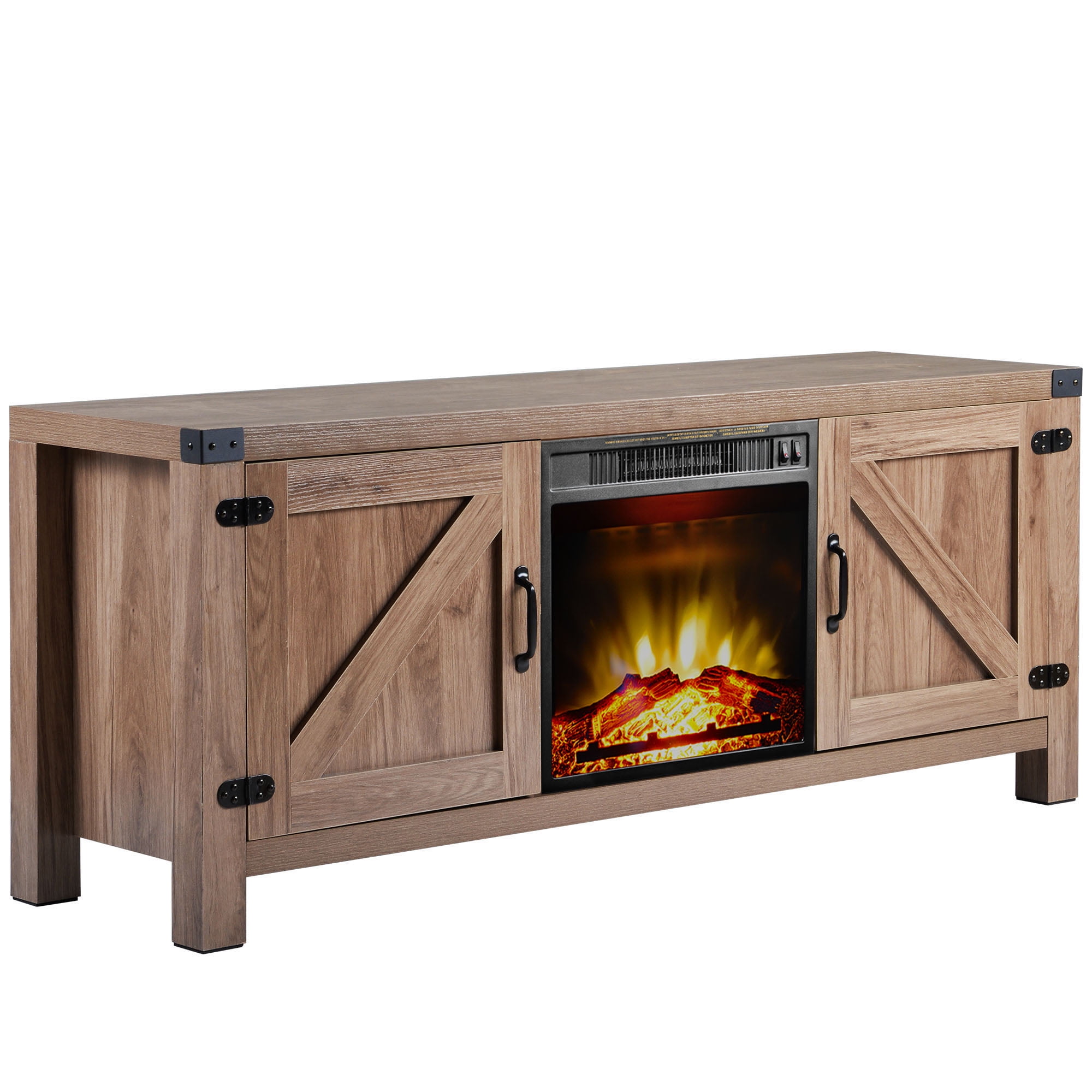 SEGMART Fireplace TV Stands for TVs up to 65", Rustic ...