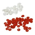 thumbnail image 4 of BIBABLYKE 90Pcs Piano Rings Gaskets, Soft Wool Felt Discs Piano Small Tuning Tools, Piano Felt Regulating Keyboard Balance Washers, 4 of 8
