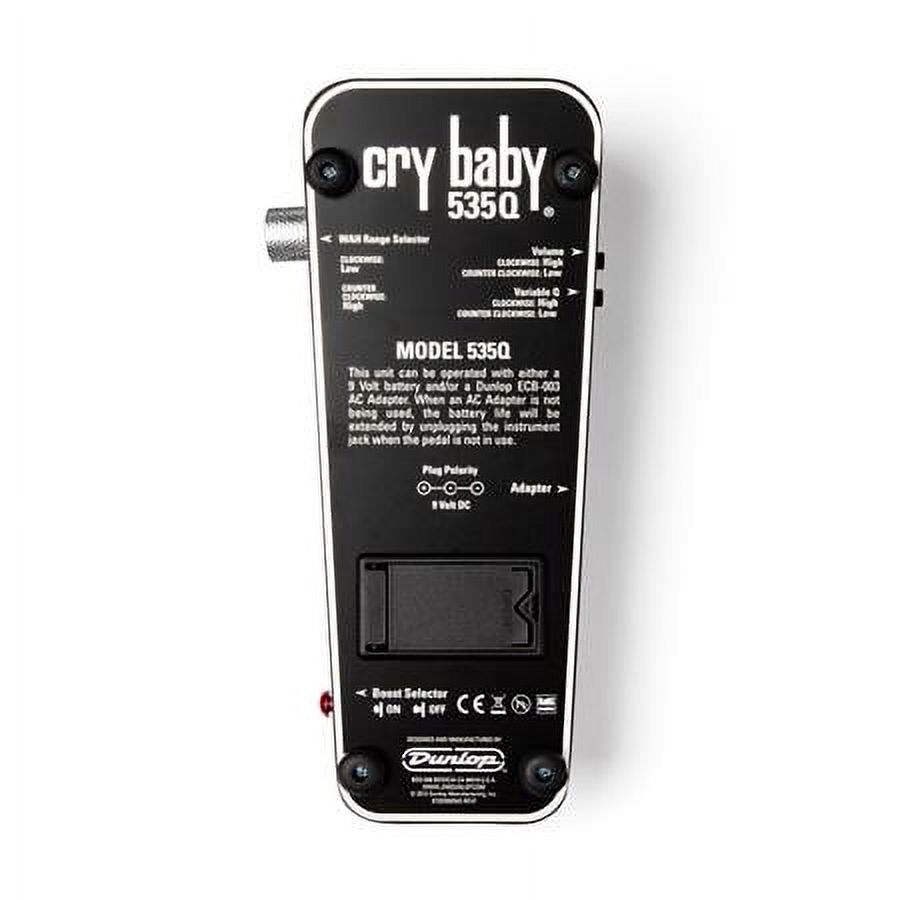 DUNLOP "535Q" CRYBABY BLK