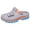 Grey, variant on Rokment Sport Platform Clogs for Men Adjustable Back Strap Hollow out EVA Slip On Sandals Waterproof Non-Slip Garden Beach Pool Outdoor Walking Water Shoes Black Size 8